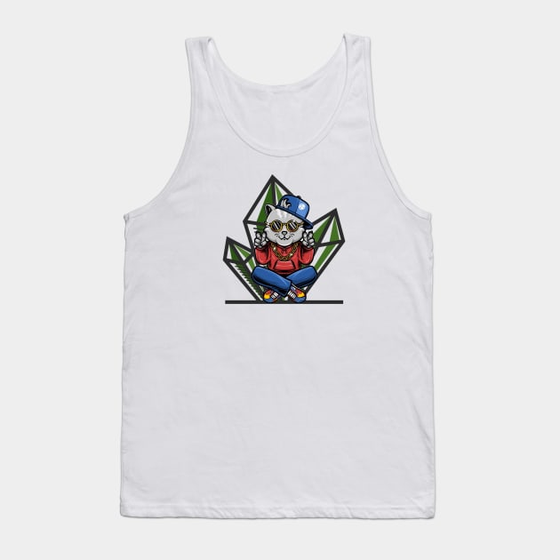 Cool Street Cats Tank Top by kknows